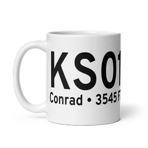 Conrad Airport (KS01) ICAO Mug