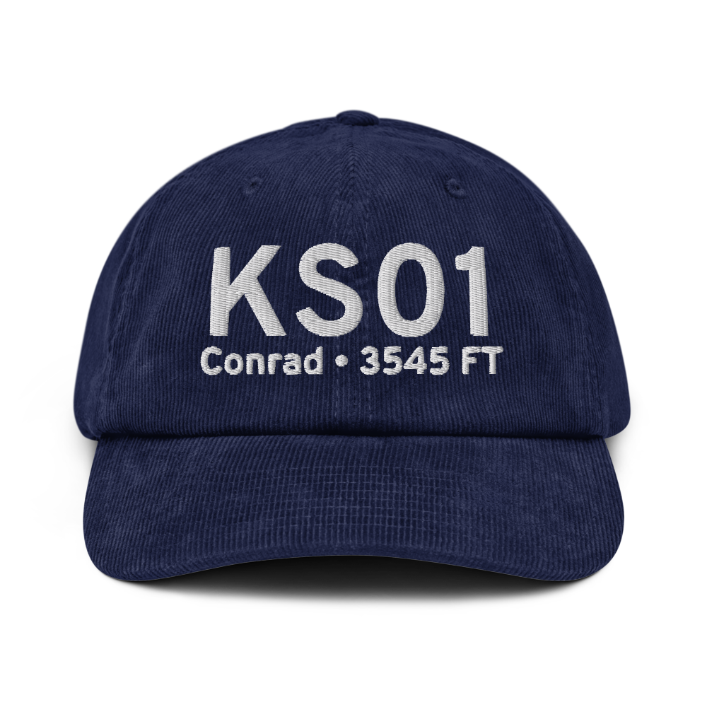 Conrad Airport (KS01) ICAO Hat 