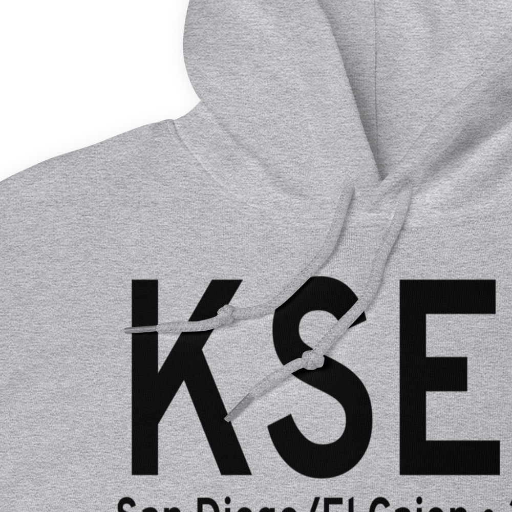 Gillespie Field (KSEE) ICAO Hoodie Sweatshirt 