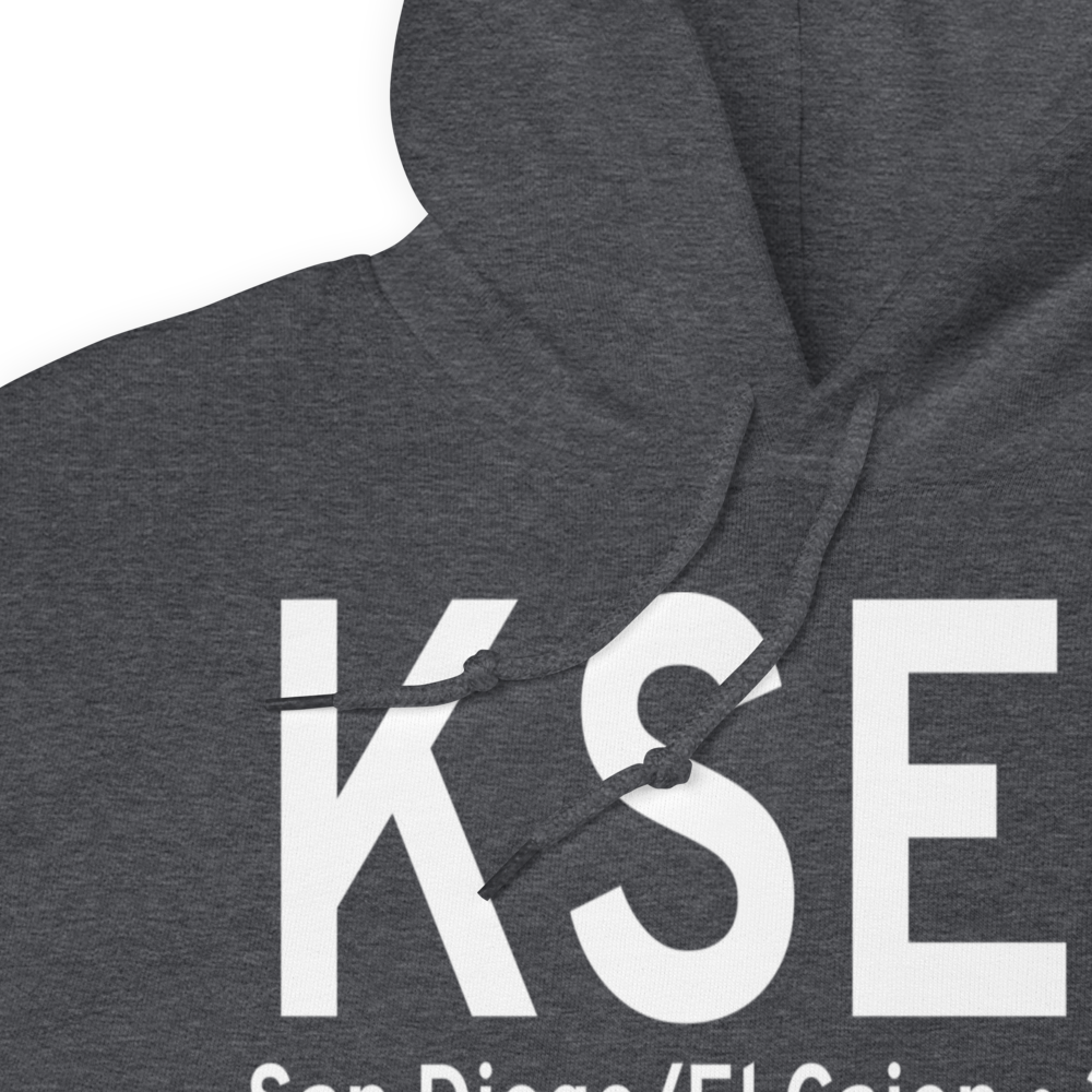 Gillespie Field (KSEE) ICAO Hoodie Sweatshirt 