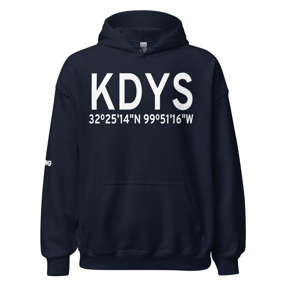 Dyess Air Force Base (KDYS) ICAO Hoodie Sweatshirt 