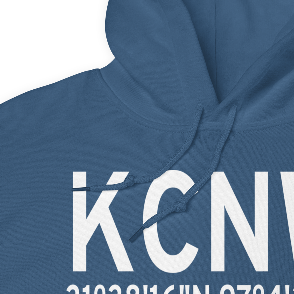 TSTC Waco Airport (KCNW) ICAO Hoodie Sweatshirt 