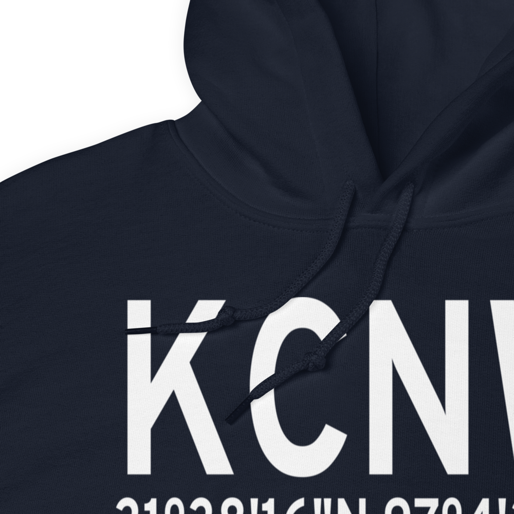 TSTC Waco Airport (KCNW) ICAO Hoodie Sweatshirt 