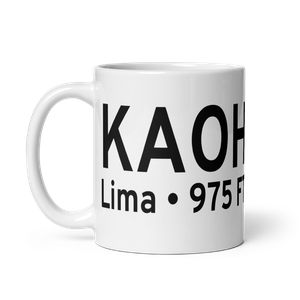 Lima Allen County Airport (KAOH) ICAO Mug
