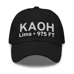 Lima Allen County Airport (KAOH) ICAO Hat