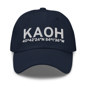 Lima Allen County Airport (KAOH) ICAO Hat