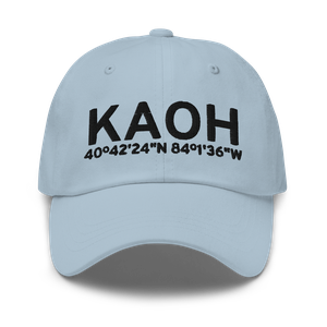 Lima Allen County Airport (KAOH) ICAO Hat