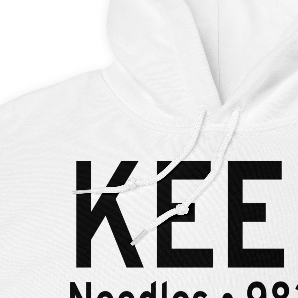 Needles Airport (KEED) ICAO Hoodie Sweatshirt 