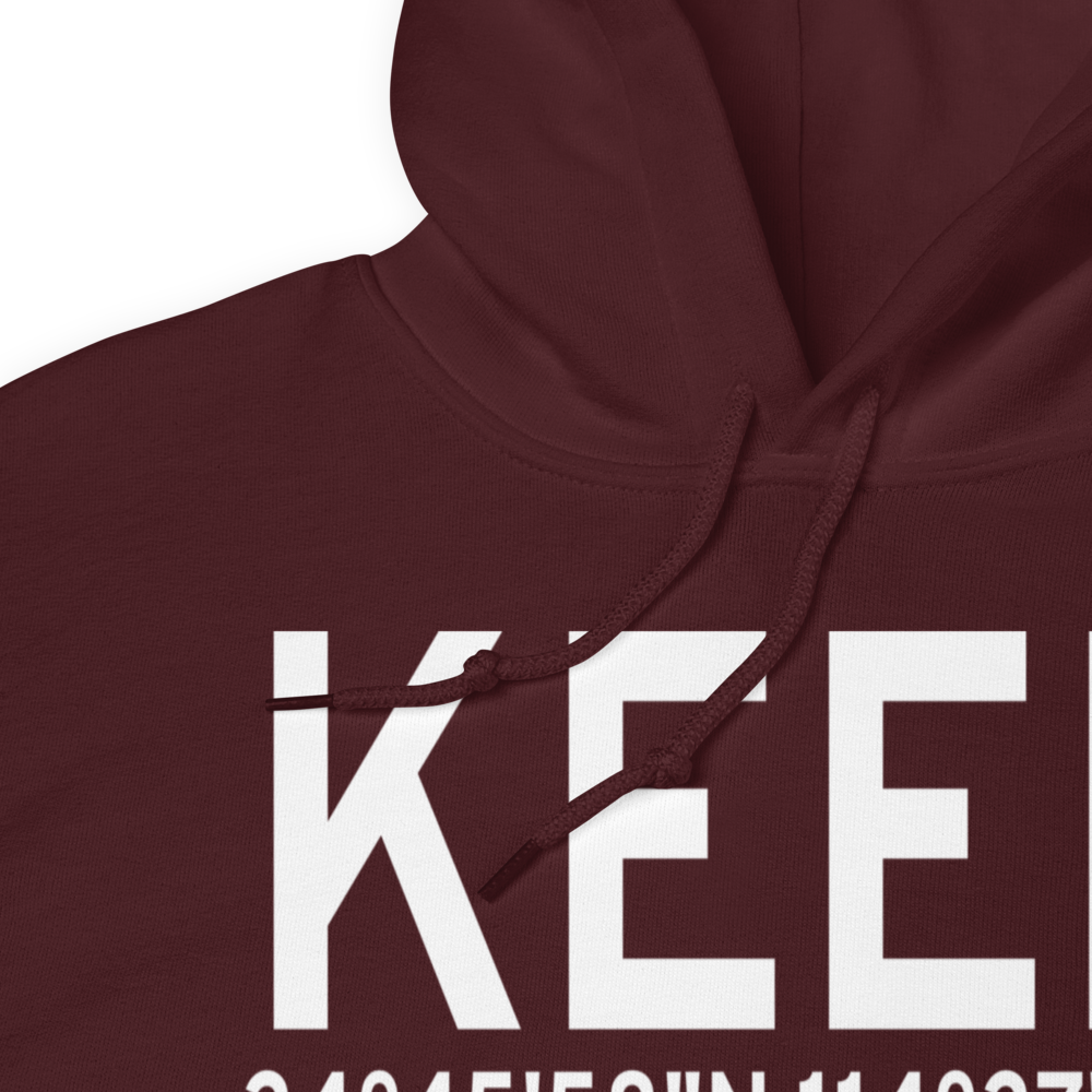 Needles Airport (KEED) ICAO Hoodie Sweatshirt 