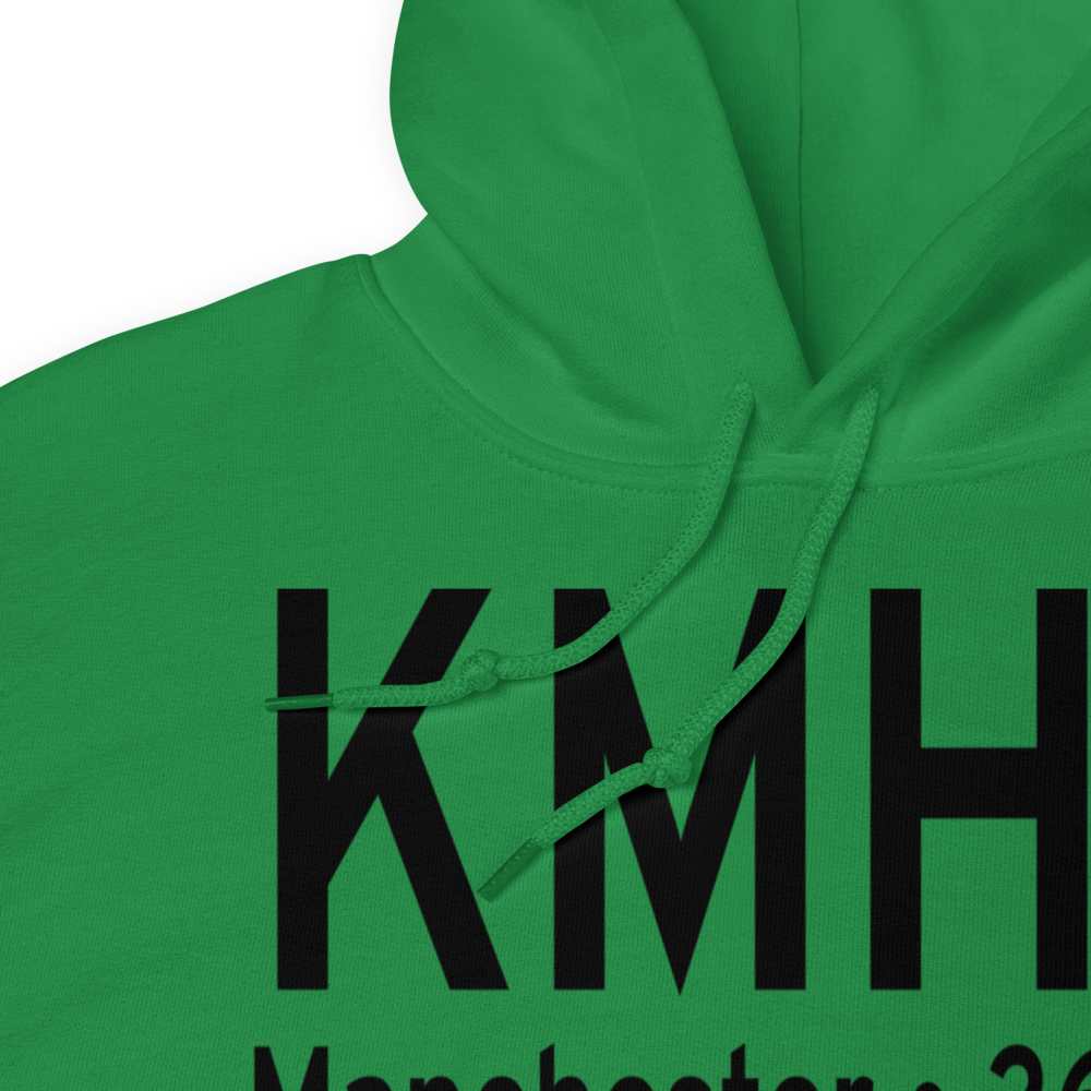 Manchester-Boston Regional Airport (KMHT) ICAO Hoodie Sweatshirt 