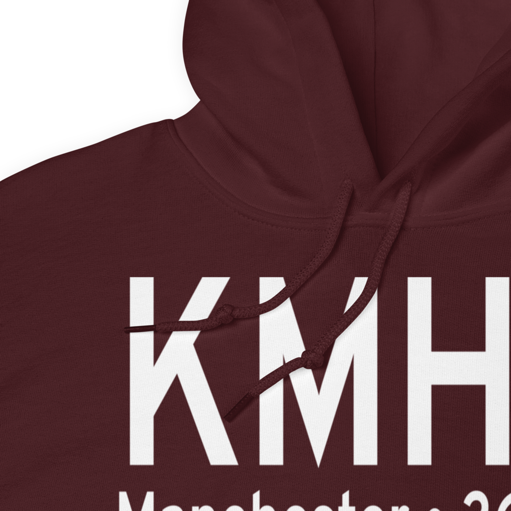 Manchester-Boston Regional Airport (KMHT) ICAO Hoodie Sweatshirt 