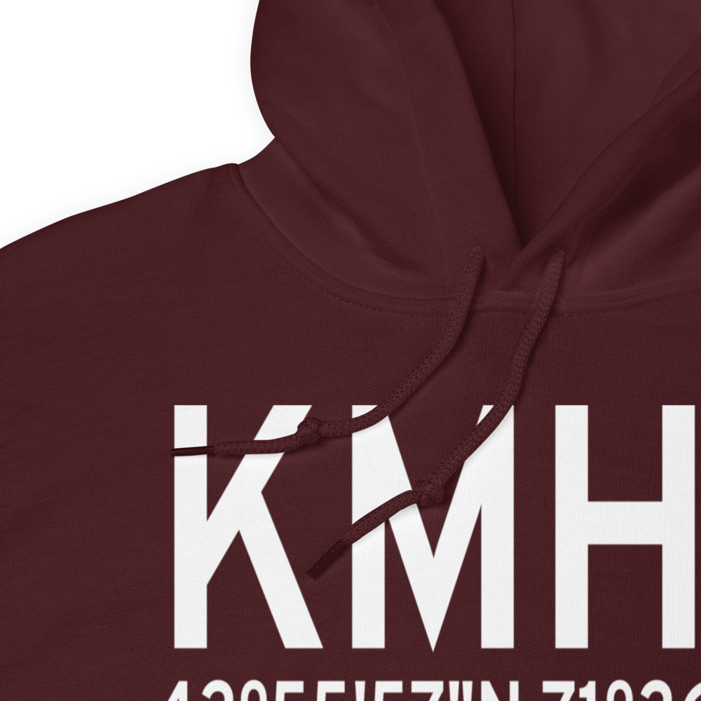 Manchester-Boston Regional Airport (KMHT) ICAO Hoodie Sweatshirt 