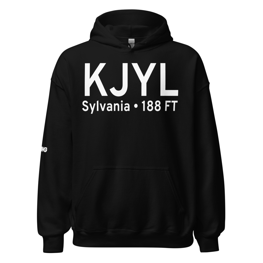 Plantation Airpark (KJYL) ICAO Hoodie Sweatshirt 