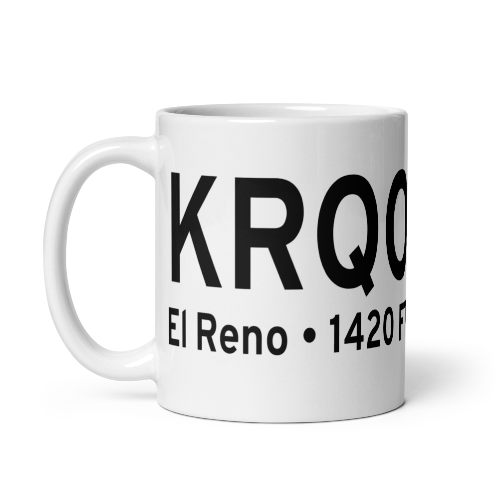 El Reno Regional Airport (KRQO) ICAO Mug 