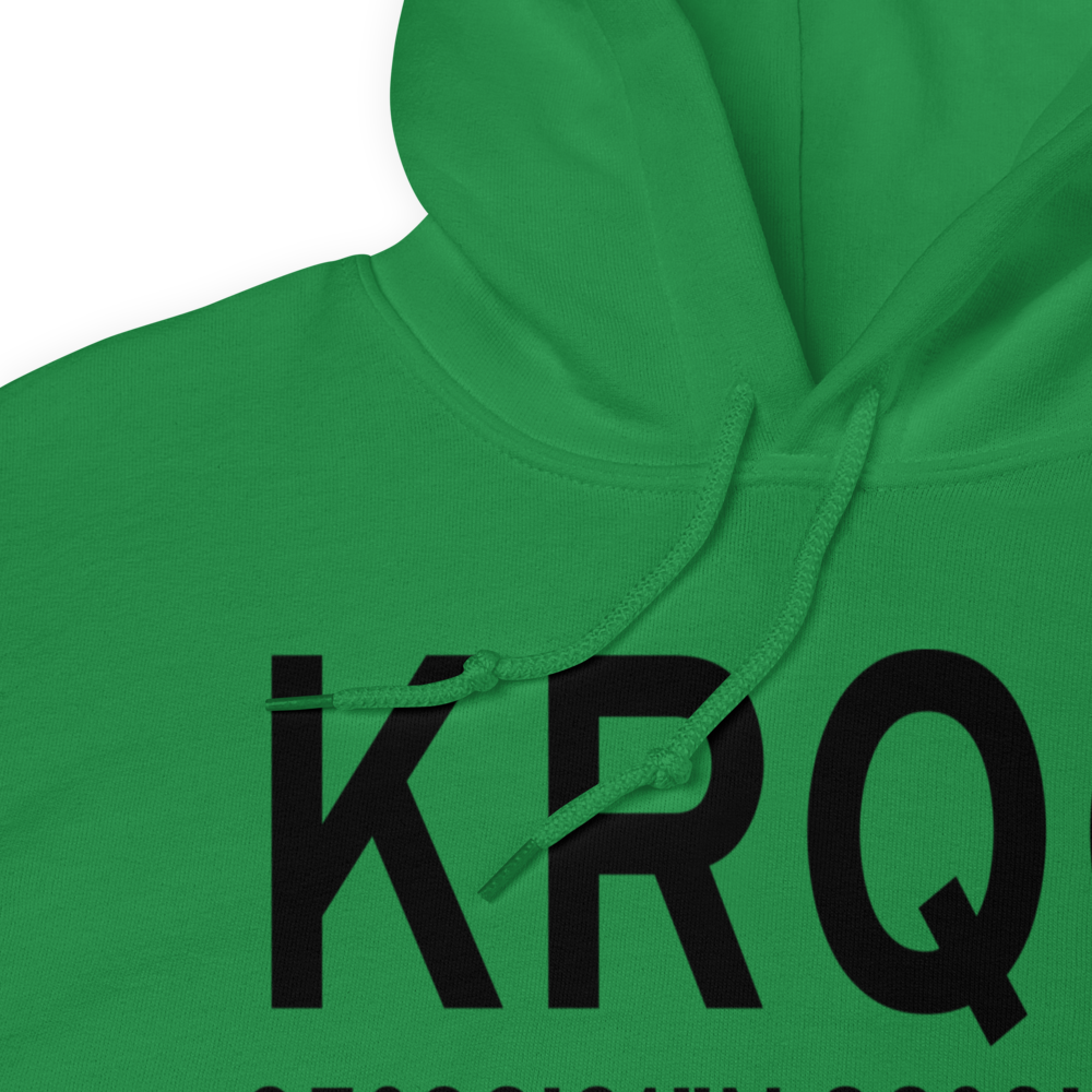 El Reno Regional Airport (KRQO) ICAO Hoodie Sweatshirt 