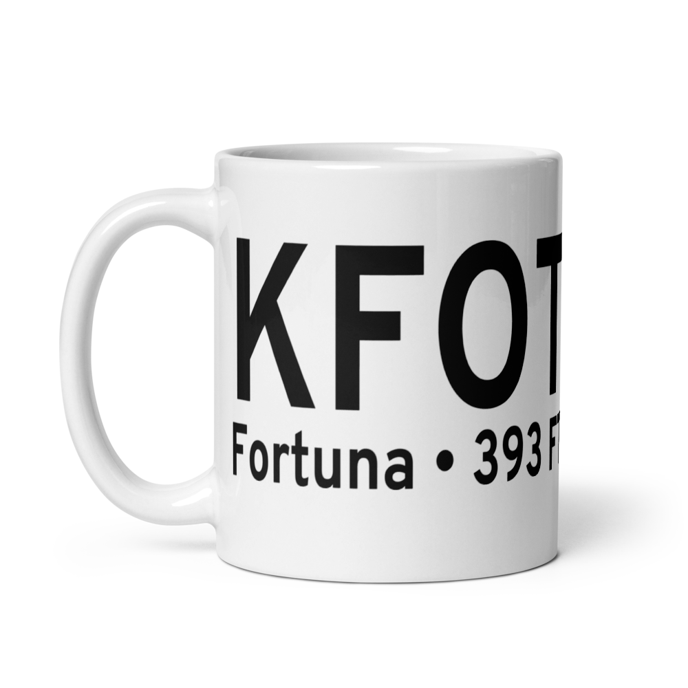 Rohnerville Airport (KFOT) ICAO Mug 