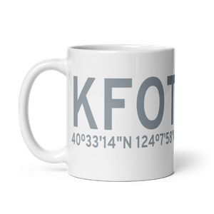 Rohnerville Airport (KFOT) ICAO Mug