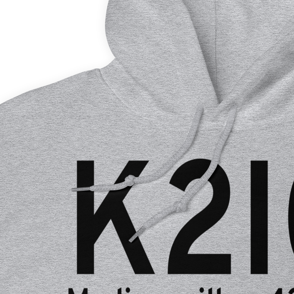 Madisonville Municipal Airport (K2I0) ICAO Hoodie Sweatshirt 
