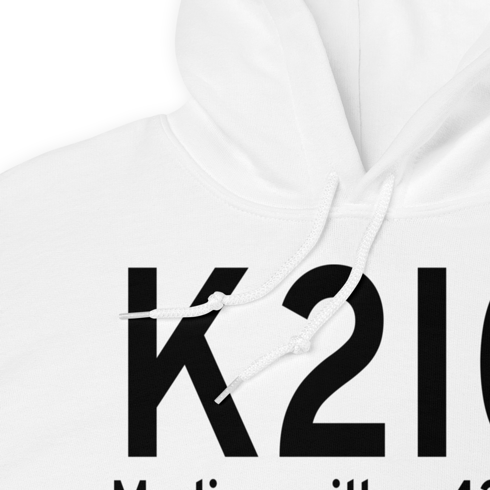 Madisonville Municipal Airport (K2I0) ICAO Hoodie Sweatshirt 