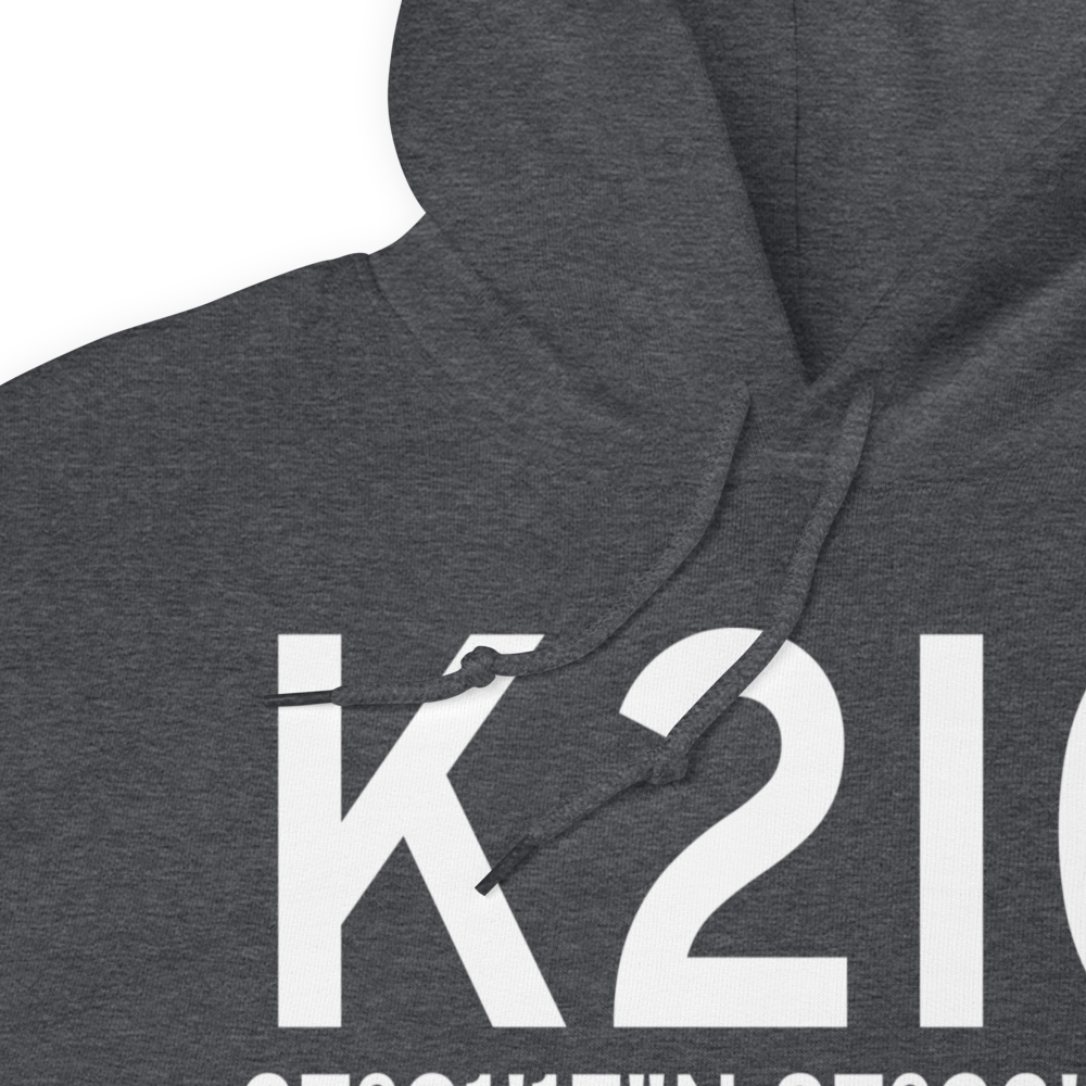 Madisonville Municipal Airport (K2I0) ICAO Hoodie Sweatshirt 