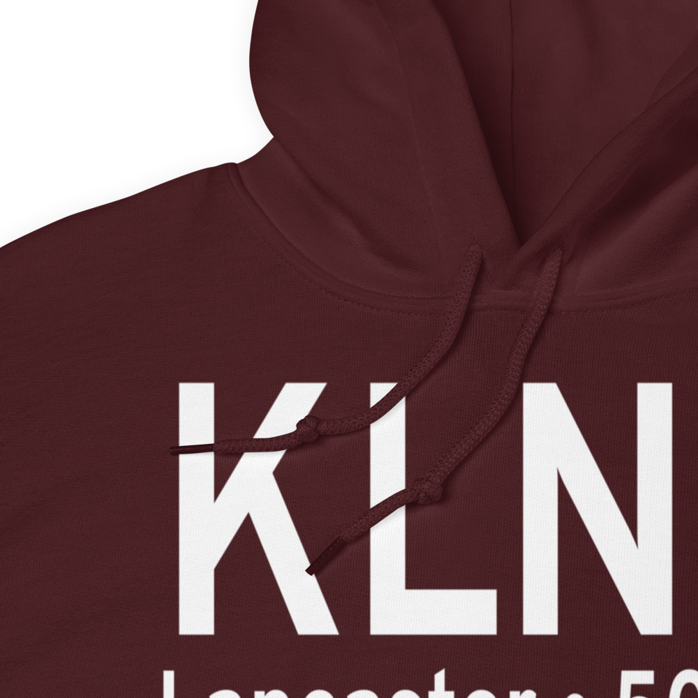 Lancaster Airport (KLNC) ICAO Hoodie Sweatshirt 