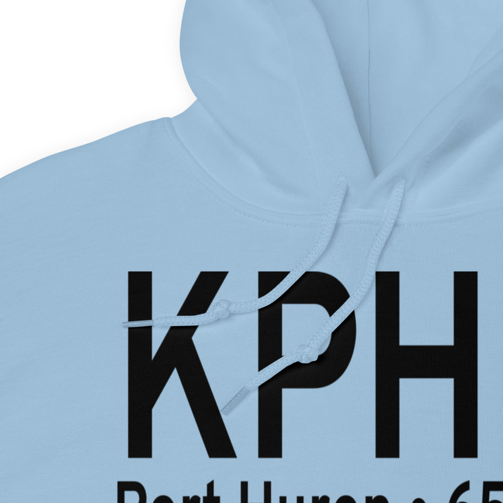 St Clair County International Airport (KPHN) ICAO Hoodie Sweatshirt 
