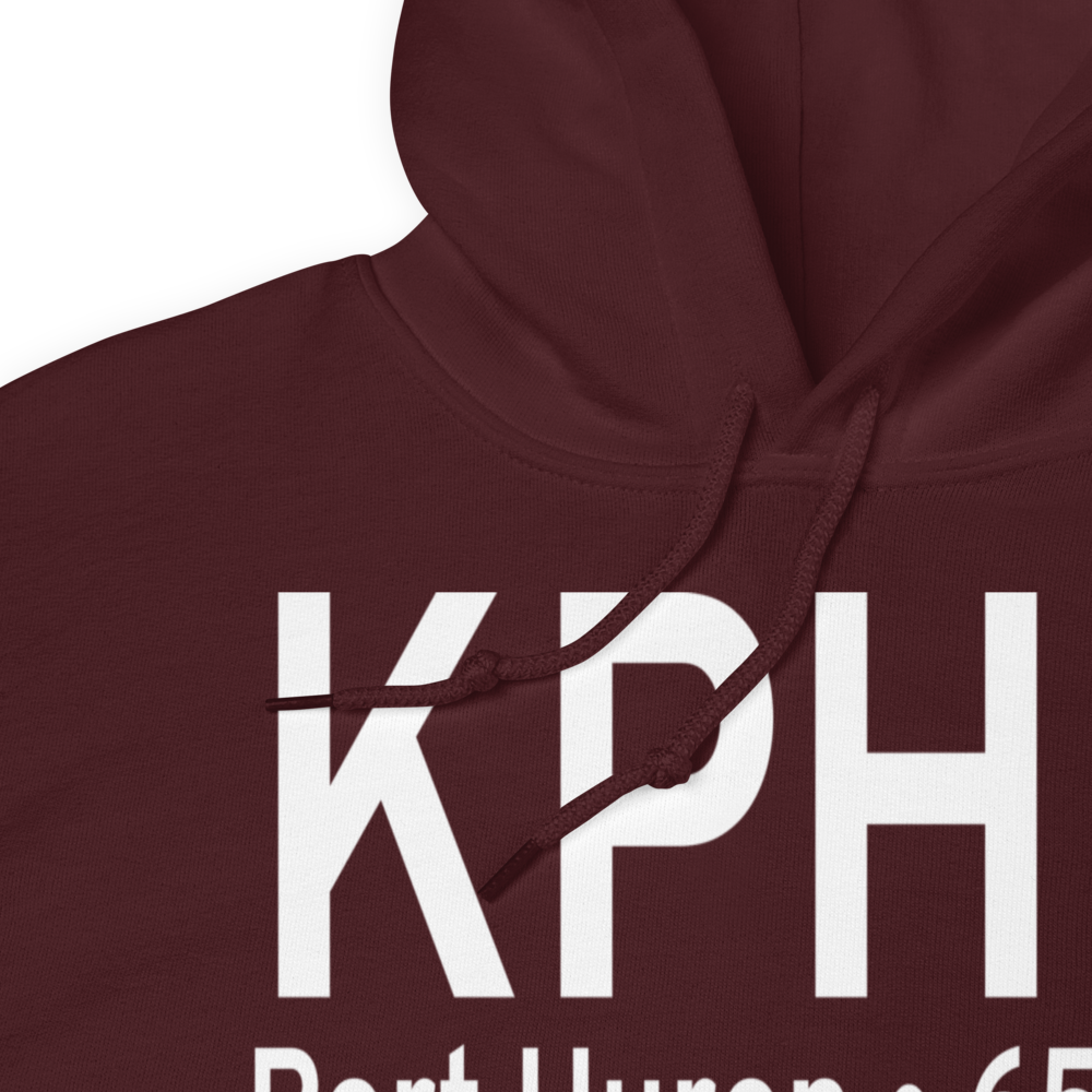 St Clair County International Airport (KPHN) ICAO Hoodie Sweatshirt 