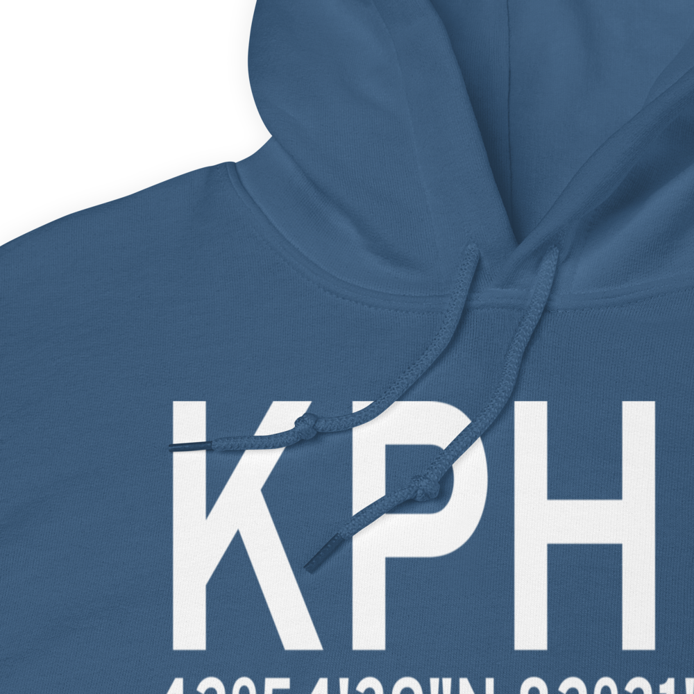 St Clair County International Airport (KPHN) ICAO Hoodie Sweatshirt 