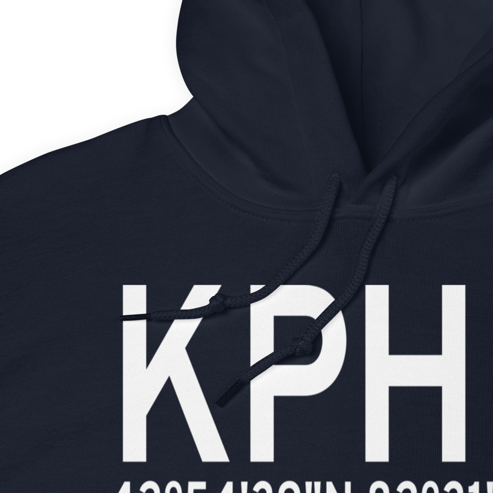 St Clair County International Airport (KPHN) ICAO Hoodie Sweatshirt 