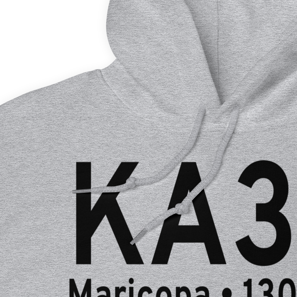 Ak-Chin Regional Airport (KA39) ICAO Hoodie Sweatshirt 