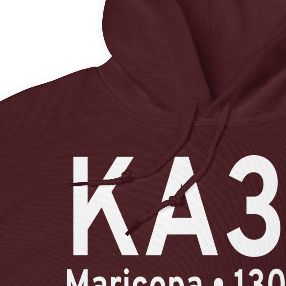 Ak-Chin Regional Airport (KA39) ICAO Hoodie Sweatshirt 
