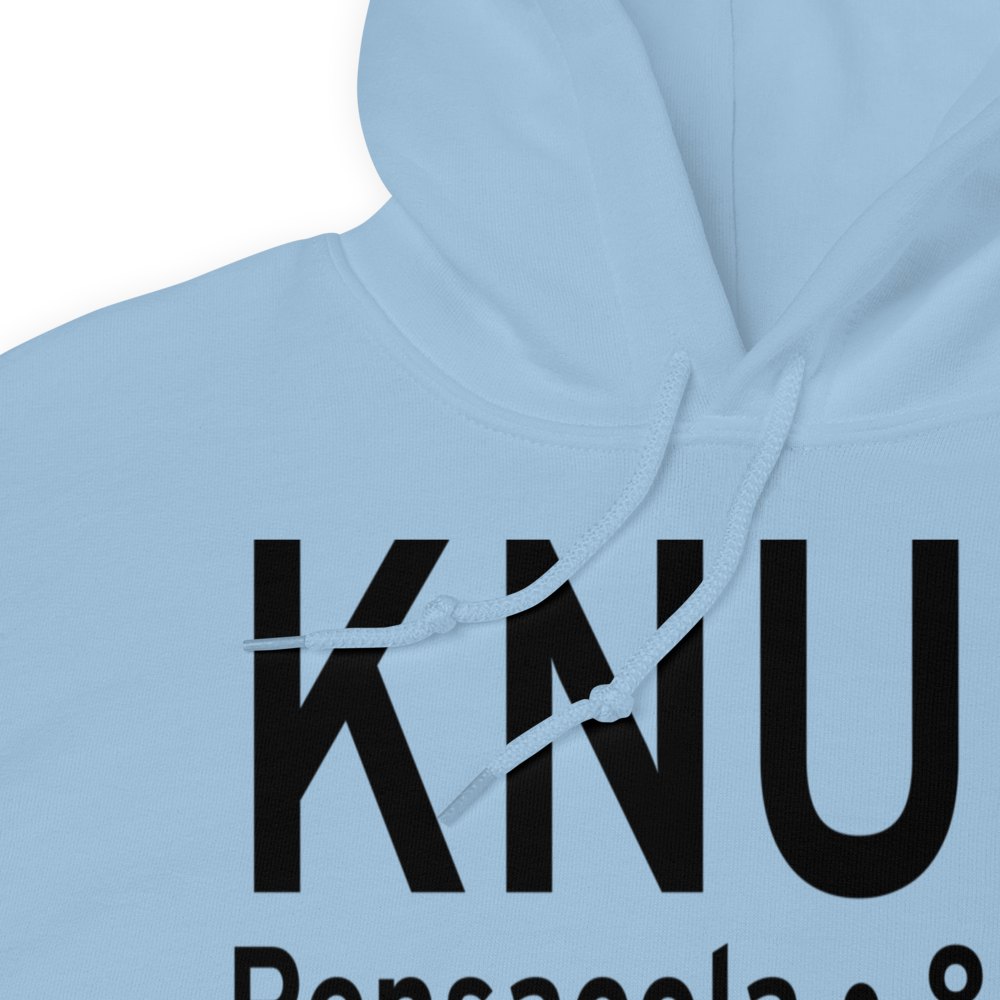 Saufley Field Nolf Airport (KNUN) ICAO Hoodie Sweatshirt 