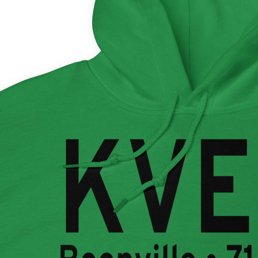 Jesse Viertel Memorial Airport (KVER) ICAO Hoodie Sweatshirt 