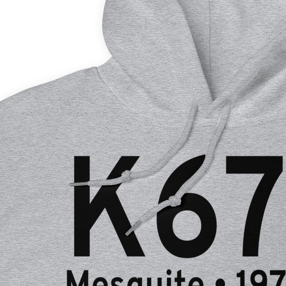 Mesquite Airport (K67L) ICAO Hoodie Sweatshirt 