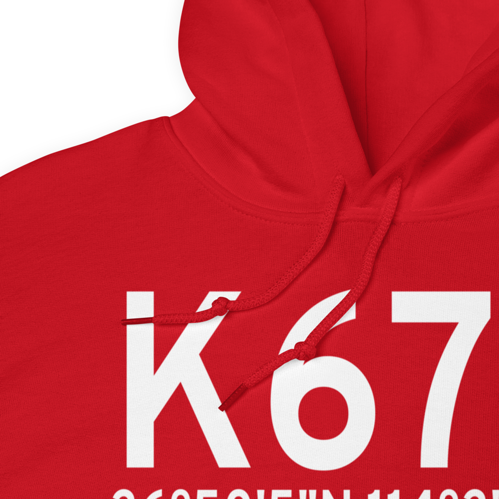 Mesquite Airport (K67L) ICAO Hoodie Sweatshirt 