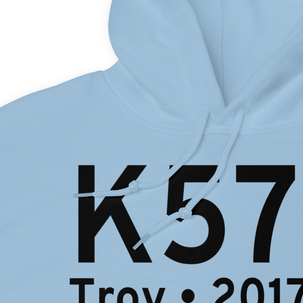 Troy Airport (K57S) ICAO Hoodie Sweatshirt 