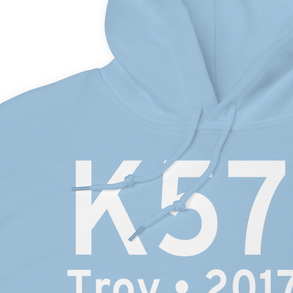 Troy Airport (K57S) ICAO Hoodie Sweatshirt 