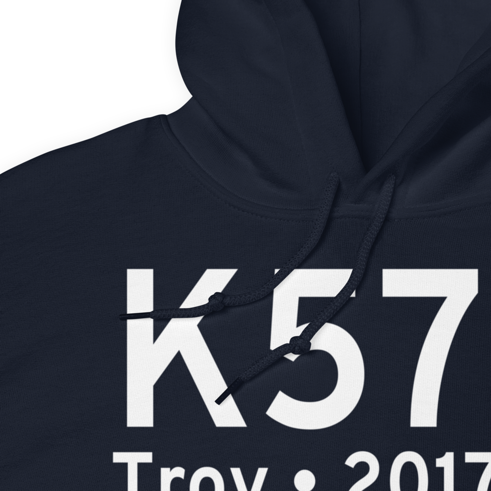 Troy Airport (K57S) ICAO Hoodie Sweatshirt 