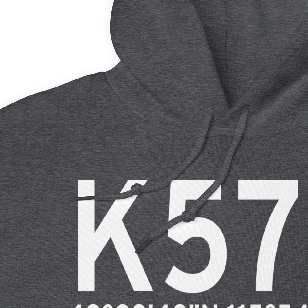 Troy Airport (K57S) ICAO Hoodie Sweatshirt 