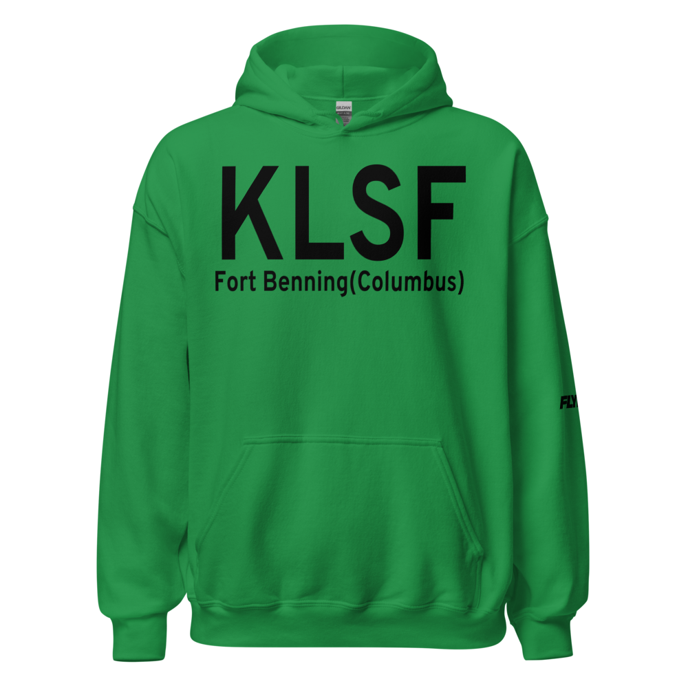 Lawson Army Air Field (Fort Benning) (KLSF) ICAO Hoodie Sweatshirt 