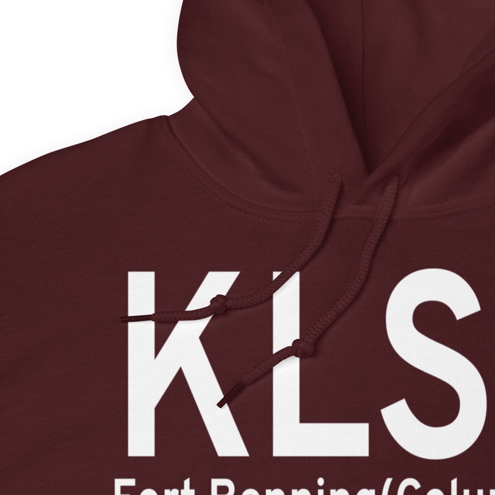 Lawson Army Air Field (Fort Benning) (KLSF) ICAO Hoodie Sweatshirt 
