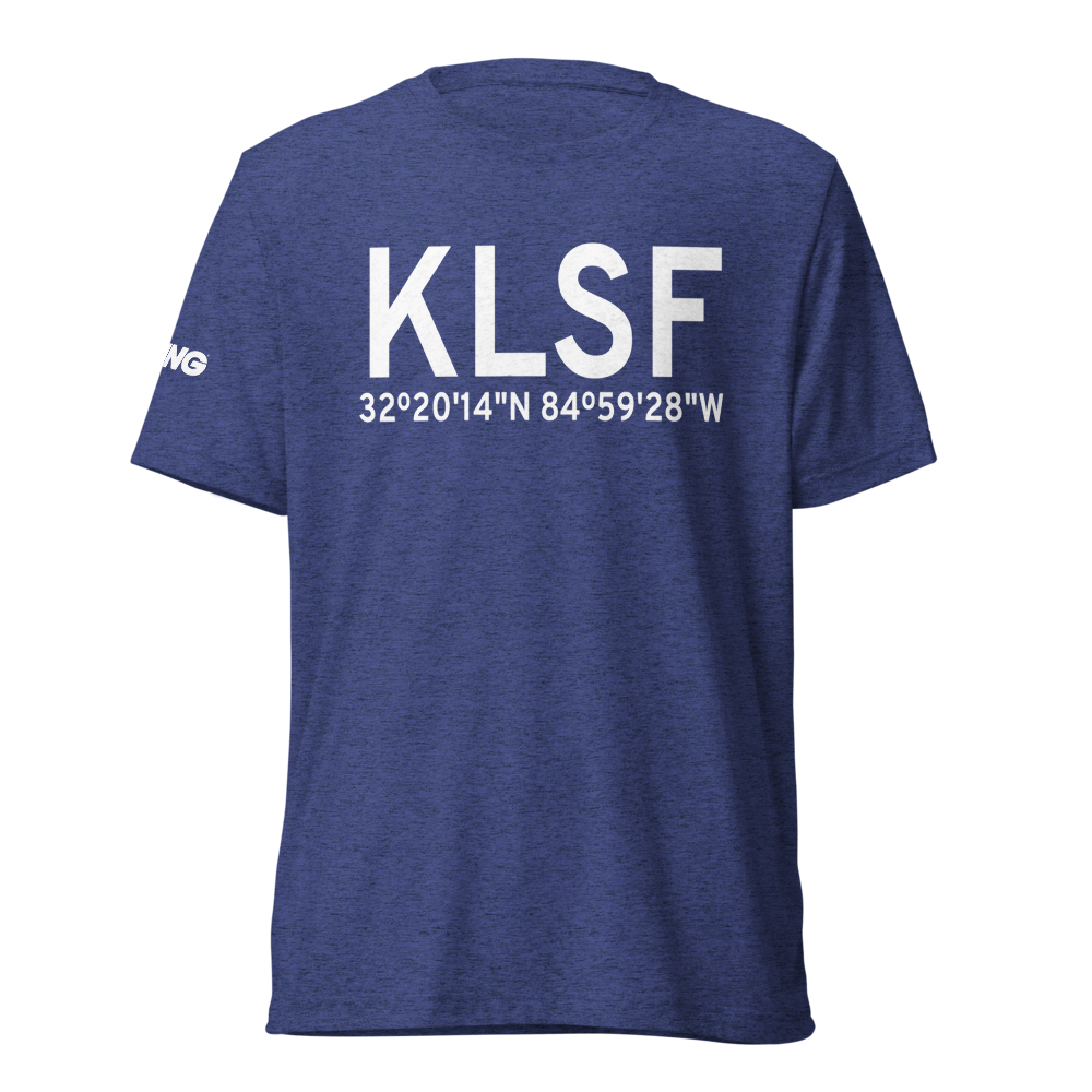 Lawson Army Air Field (Fort Benning) (KLSF) ICAO Tri-blend T-Shirt 