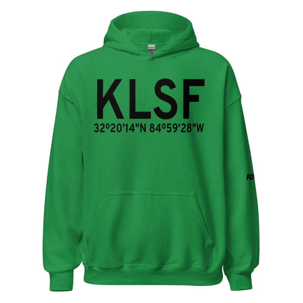 Lawson Army Air Field (Fort Benning) (KLSF) ICAO Hoodie Sweatshirt 
