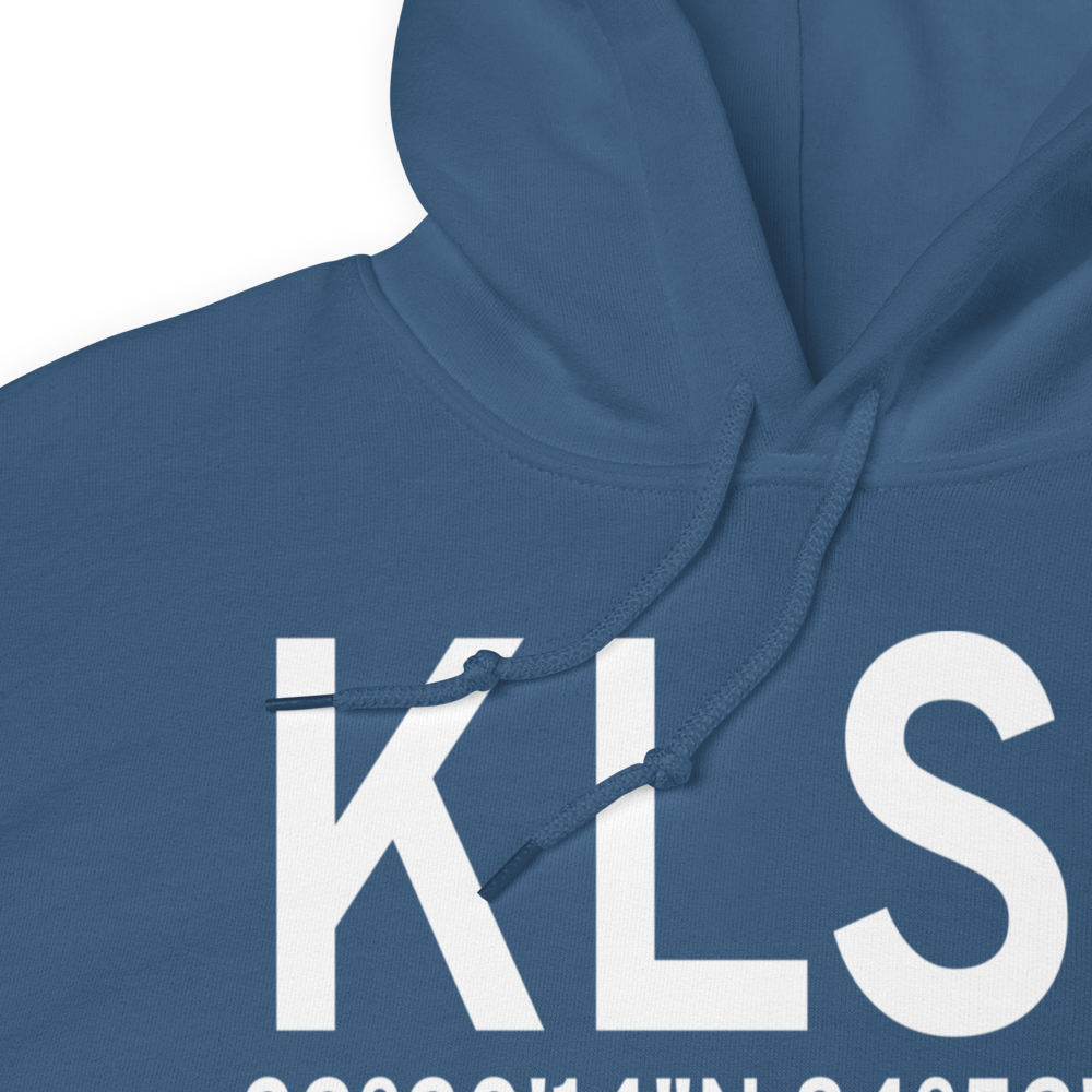 Lawson Army Air Field (Fort Benning) (KLSF) ICAO Hoodie Sweatshirt 