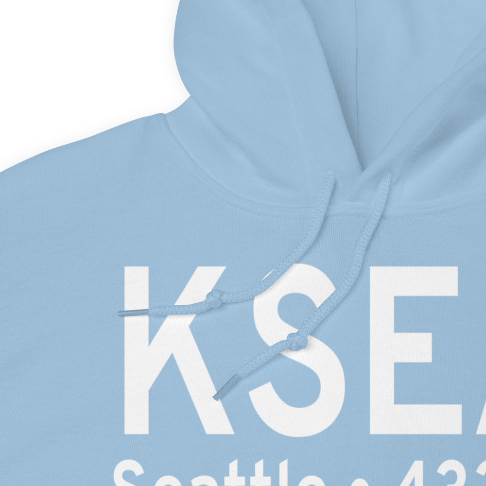Seattle Tacoma International Airport (KSEA) ICAO Hoodie Sweatshirt 