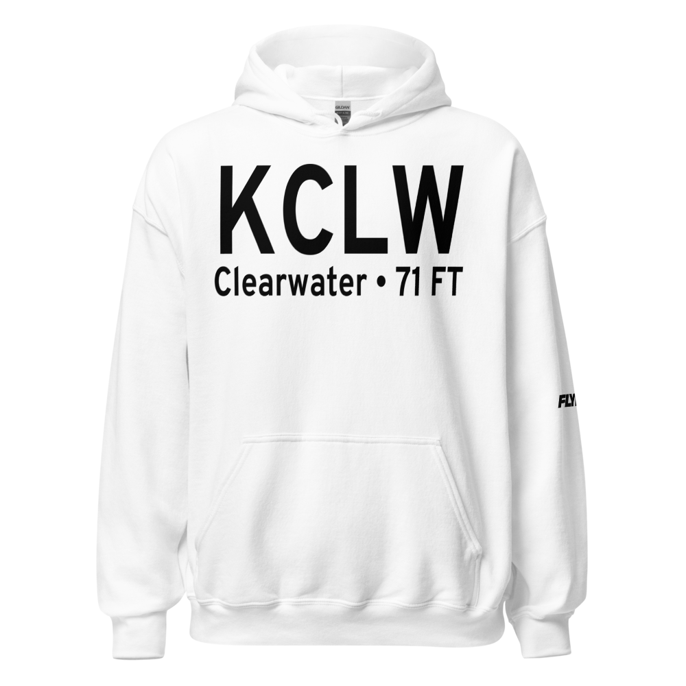 Clearwater Air Park (KCLW) ICAO Hoodie Sweatshirt 