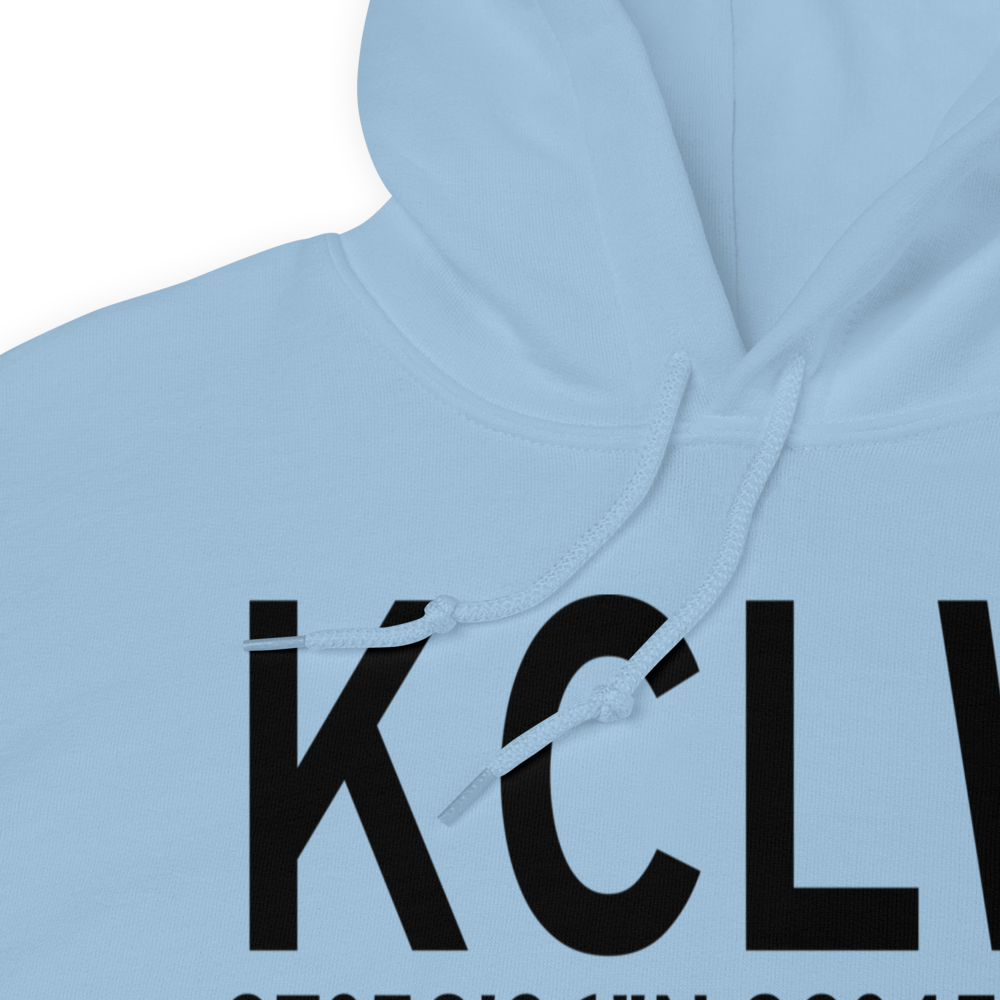 Clearwater Air Park (KCLW) ICAO Hoodie Sweatshirt 