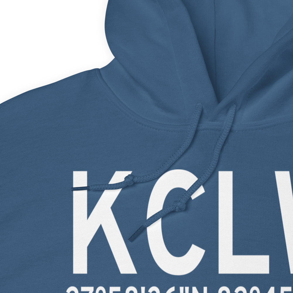 Clearwater Air Park (KCLW) ICAO Hoodie Sweatshirt 