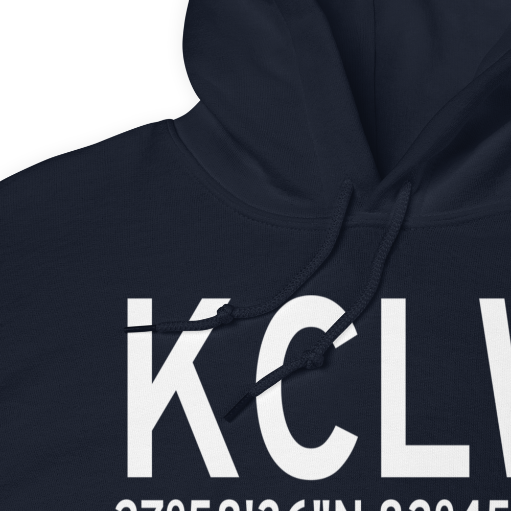 Clearwater Air Park (KCLW) ICAO Hoodie Sweatshirt 