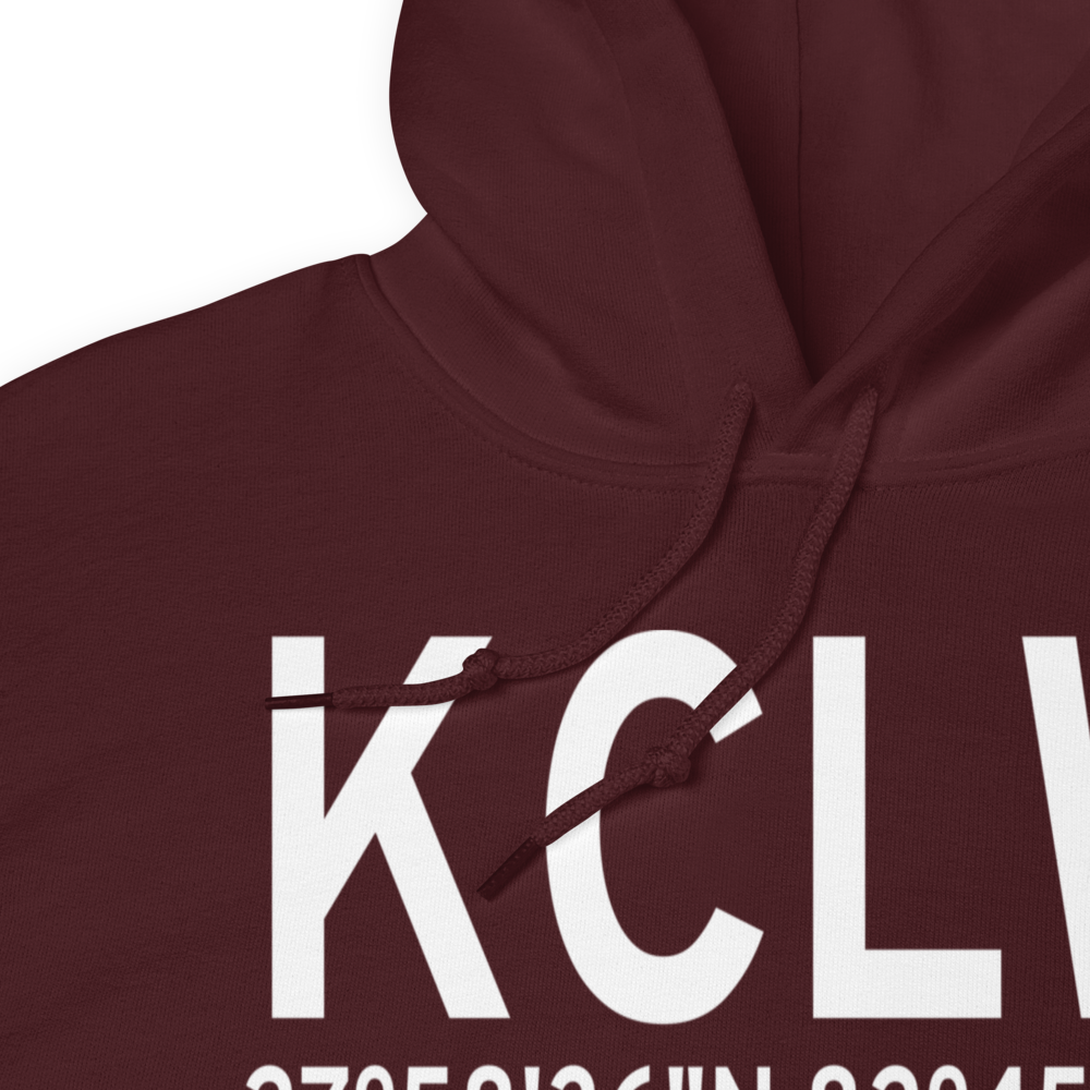 Clearwater Air Park (KCLW) ICAO Hoodie Sweatshirt 
